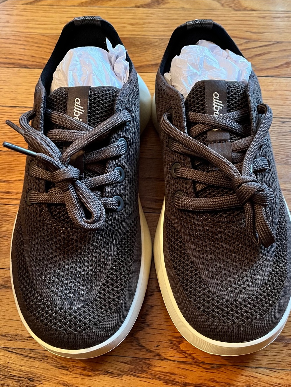 Allbirds Womens 7 Rustic Brown Tree Runner Go Sneakers
